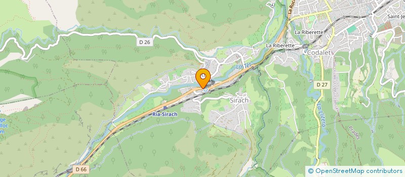 localisation de l'entreprise MADAME MARINA COMBASSON  RIA-SIRACH