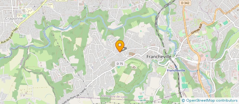 localisation de l'entreprise MADAME MARINA CORCELETTE  FRANCHEVILLE