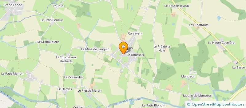 localisation de l'entreprise MADAME MARINA COURROUSSE  NORT-SUR-ERDRE