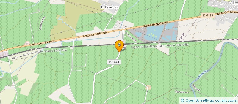 localisation de l'entreprise MADAME MARINA COURTOIS  CRUSCADES