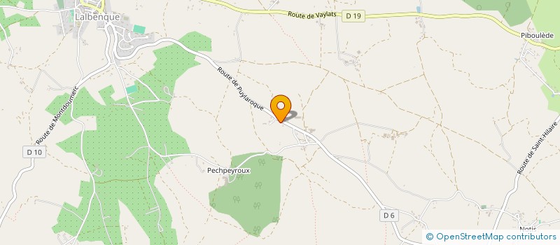 localisation de l'entreprise MADAME MARINA CUBAYNES  LALBENQUE