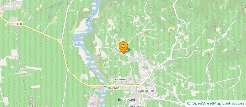 localisation de l'entreprise MADAME MARINA CUMINO  CAIRANNE