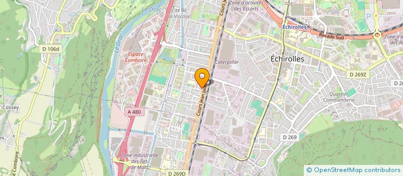 localisation de l'entreprise MADAME MARINA D AVANZO  ECHIROLLES