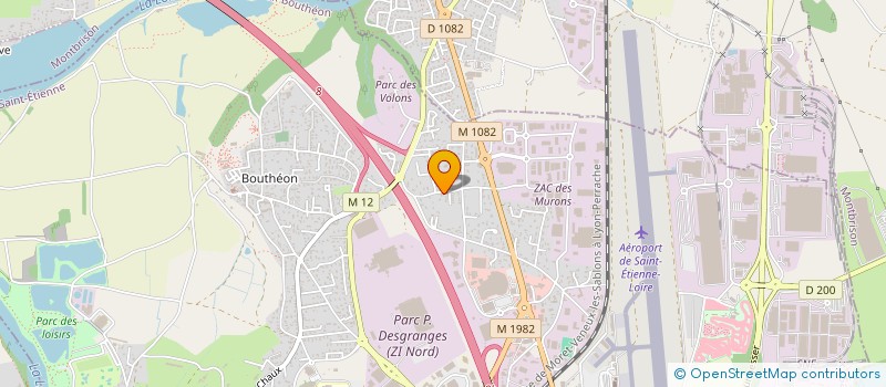 localisation de l'entreprise MADAME MARINA DA SILVA  ANDREZIEUX-BOUTHEON