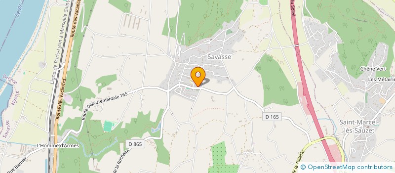 localisation de l'entreprise MADAME MARINA DEILLON  SAVASSE