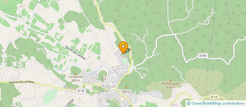 localisation de l'entreprise MADAME MARINA DEJASSE  ROGNES