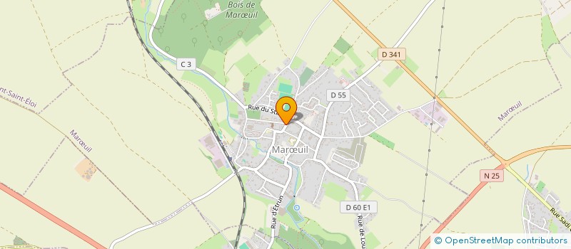 localisation de l'entreprise MADAME MARINA DELCROIX  MARUIL