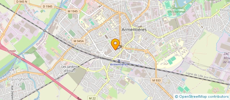 localisation de l'entreprise MADAME MARINA DELIEGE  ARMENTIERES