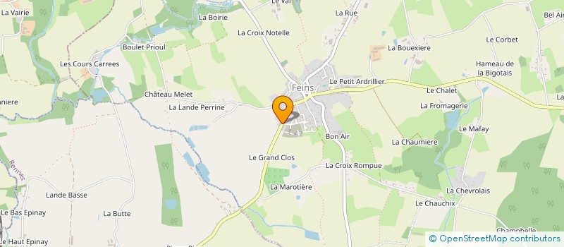 localisation de l'entreprise MADAME MARINA DESCLOS  FEINS