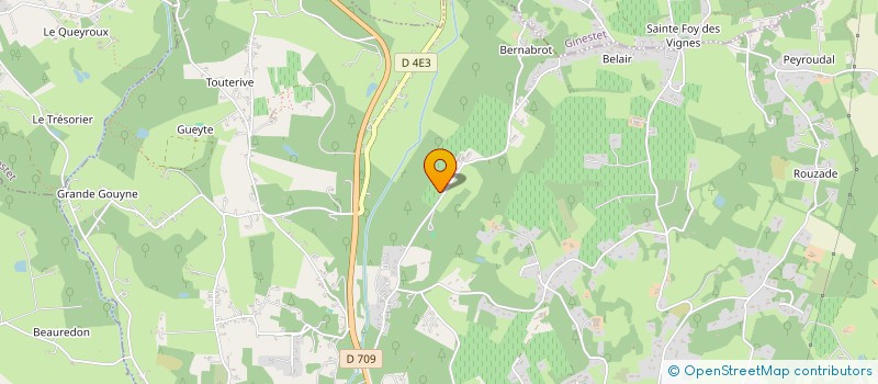 localisation de l'entreprise MADAME MARINA DESTOMBES à BERGERAC
