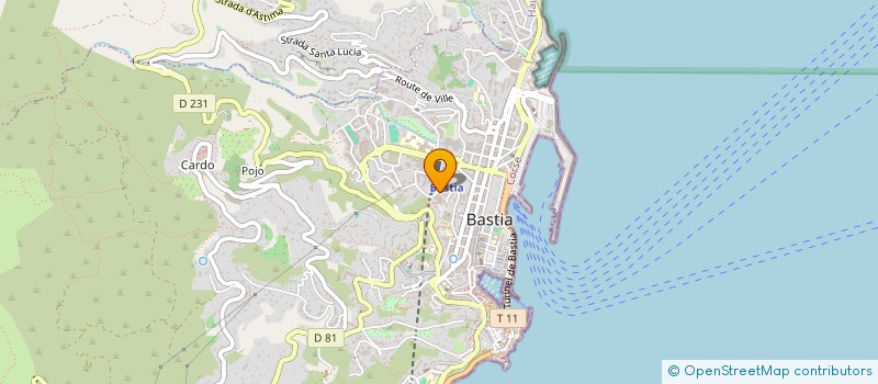 localisation de l'entreprise MADAME MARINA DISIMONE à BASTIA