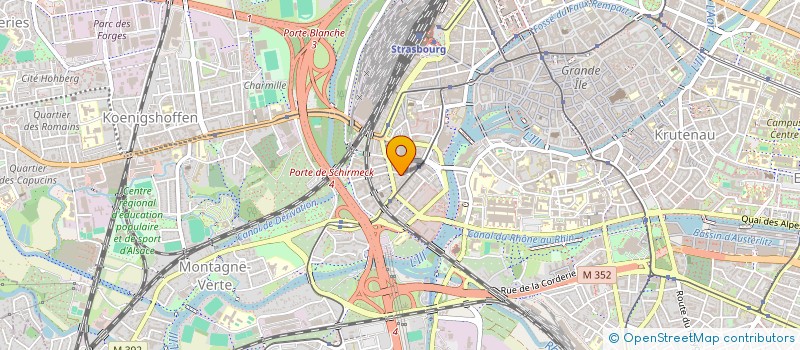 localisation de l'entreprise MADAME MARINA DISKUS à STRASBOURG