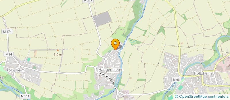 localisation de l'entreprise MADAME MARINA DOER  HANGENBIETEN