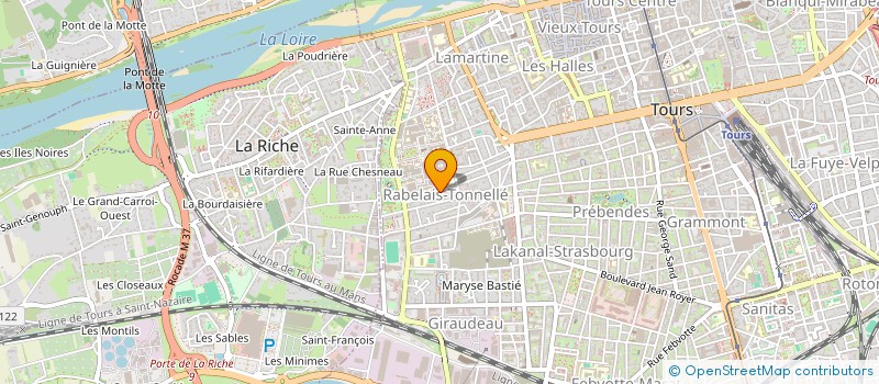 localisation de l'entreprise MADAME MARINA DOHY  TOURS