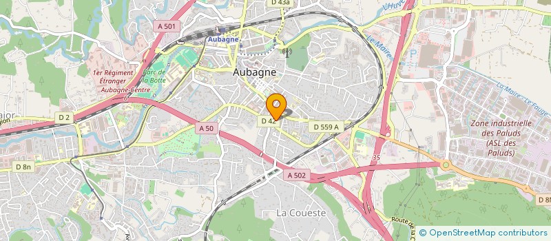 localisation de l'entreprise MADAME MARINA DOMINGE à AUBAGNE