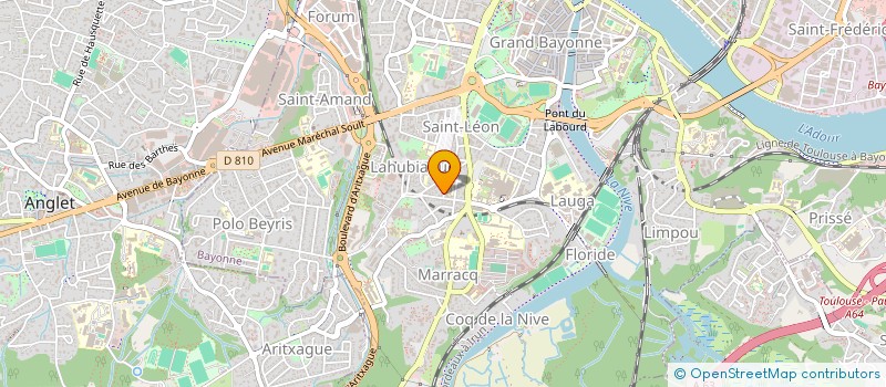 localisation de l'entreprise MADAME MARINA DOYHAMBER à BAYONNE