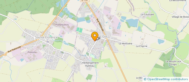 localisation de l'entreprise MADAME MARINA DROUET à L' OIE