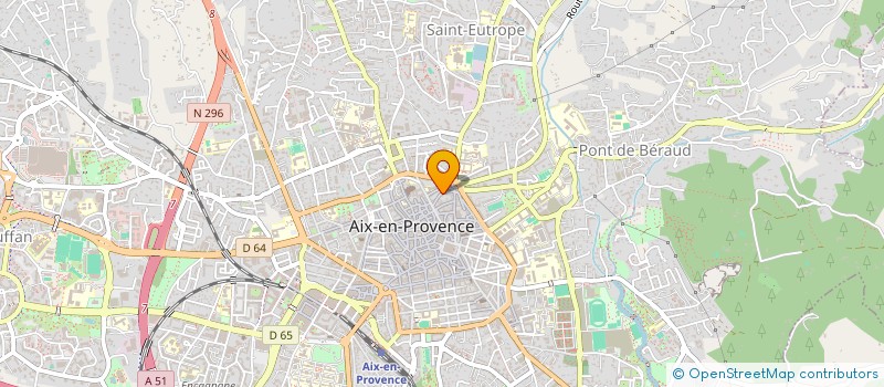 localisation de l'entreprise MADAME MARINA DUCLOS à AIX-EN-PROVENCE