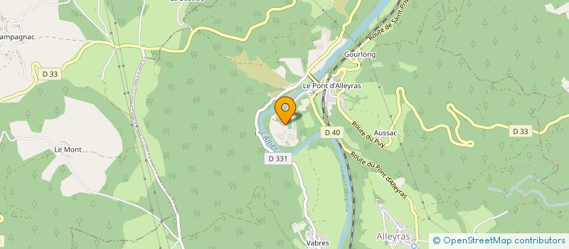 localisation de l'entreprise MADAME MARINA DUFIX  ALLEYRAS