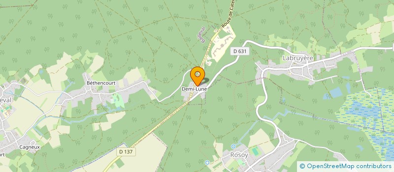 localisation de l'entreprise MADAME MARINA DUHAUT  LABRUYERE