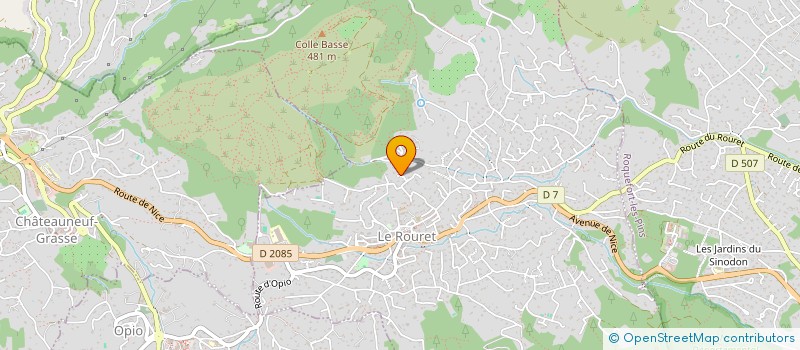 localisation de l'entreprise MADAME MARINA ENGELMANN  LE ROURET