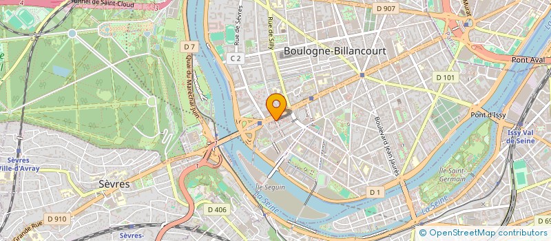 localisation de l'entreprise MADAME MARINA EZDIARI à BOULOGNE-BILLANCOURT