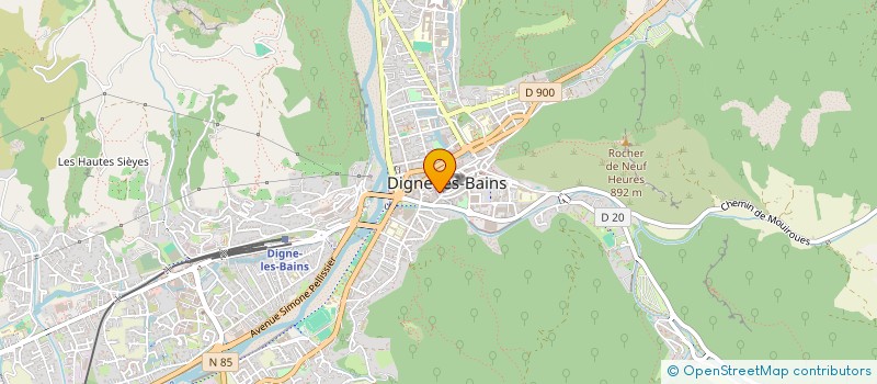 localisation de l'entreprise MADAME MARINA FALBO à DIGNE-LES-BAINS