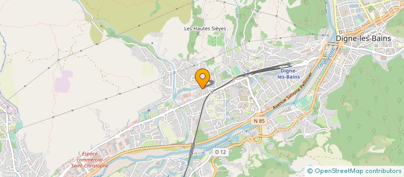 localisation de l'entreprise MADAME MARINA FARIGOUX à DIGNE-LES-BAINS