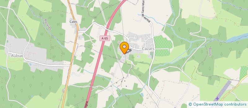 localisation de l'entreprise MADAME MARINA FAUGERE  LA REOLE