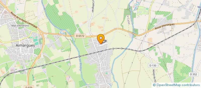 localisation de l'entreprise MADAME MARINA FERRAUD  LE CAILAR