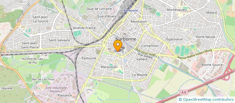 localisation de l'entreprise MADAME MARINA FERRER à NARBONNE