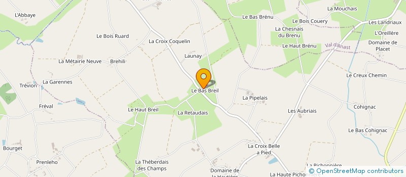 localisation de l'entreprise MADAME MARINA FEVRIER  PIPRIAC