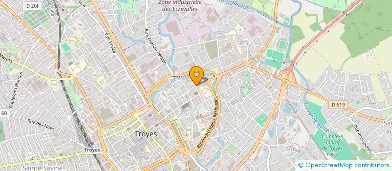 localisation de l'entreprise MADAME MARINA FEYS à TROYES