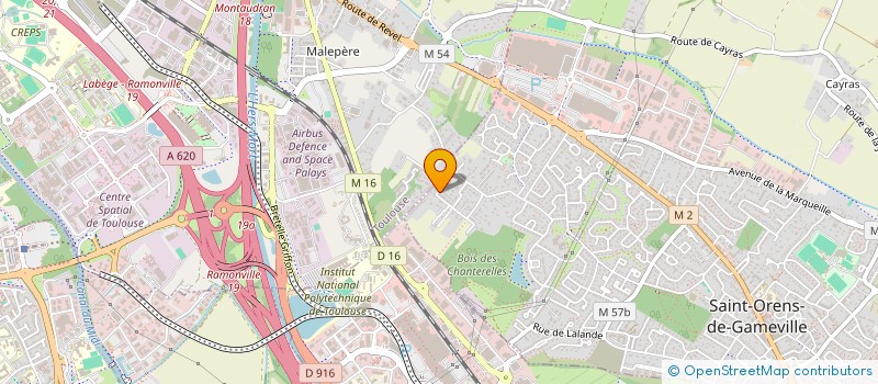 localisation de l'entreprise MADAME MARINA FOLTRAN  TOULOUSE