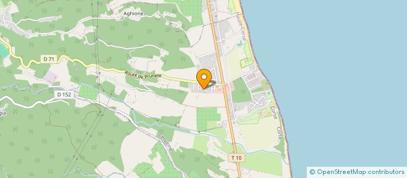 localisation de l'entreprise MADAME MARINA FRATANI à CERVIONE