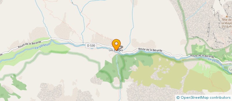 localisation de l'entreprise MADAME MARINA GAMBA  LES DEUX ALPES