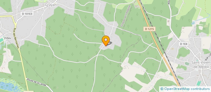 localisation de l'entreprise MADAME MARINA GARRABOS  GRAYAN-ET-L'HOPITAL