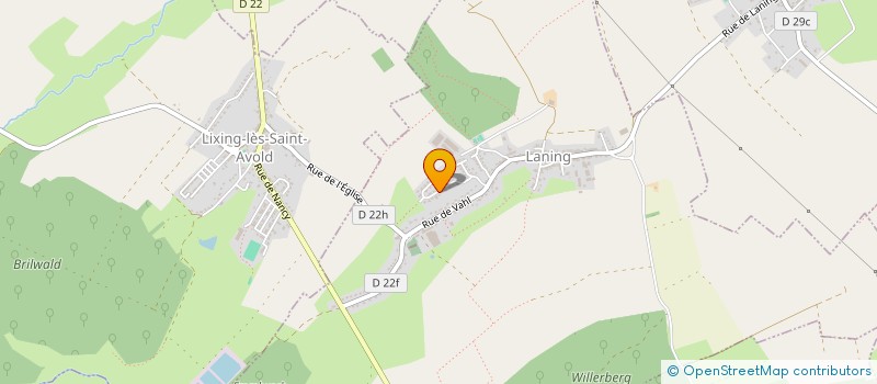 localisation de l'entreprise MADAME MARINA GAVIANO  LANING