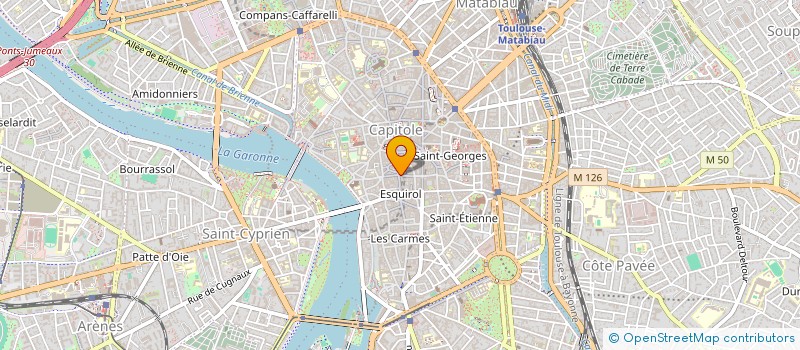 localisation de l'entreprise MADAME MARINA GEORGES à TOULOUSE