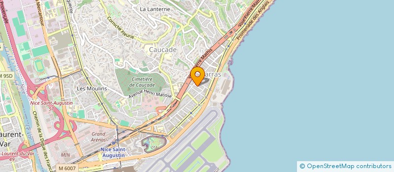 localisation de l'entreprise MADAME MARINA GERASIMOVA  NICE