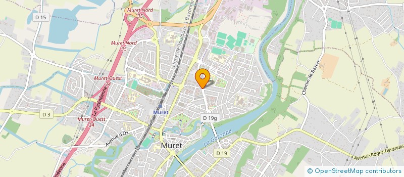 localisation de l'entreprise MADAME MARINA GIL  MURET