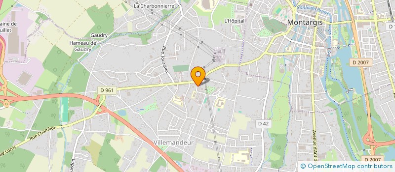 localisation de l'entreprise MADAME MARINA GIURIATO à VILLEMANDEUR