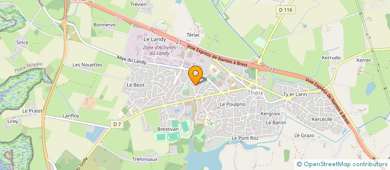 localisation de l'entreprise MADAME MARINA GLAUNEC  SURZUR