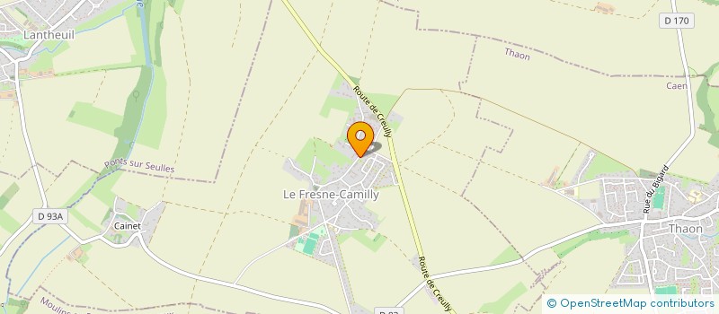 localisation de l'entreprise MADAME MARINA GODEC à LE FRESNE-CAMILLY
