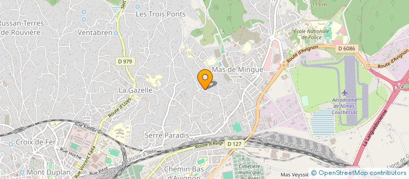 localisation de l'entreprise MADAME MARINA GORIACHEVA à NIMES