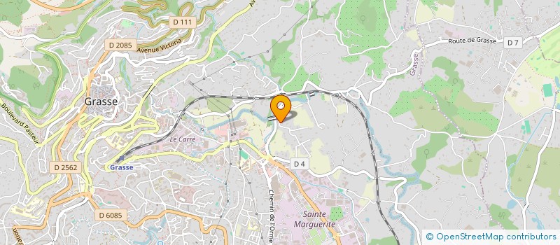 localisation de l'entreprise MADAME MARINA GOUA LOIACONO  GRASSE