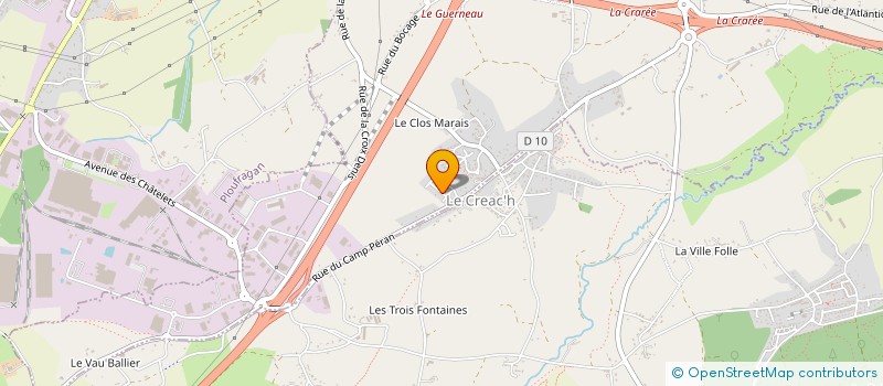 localisation de l'entreprise MADAME MARINA GRILLI à TREGUEUX