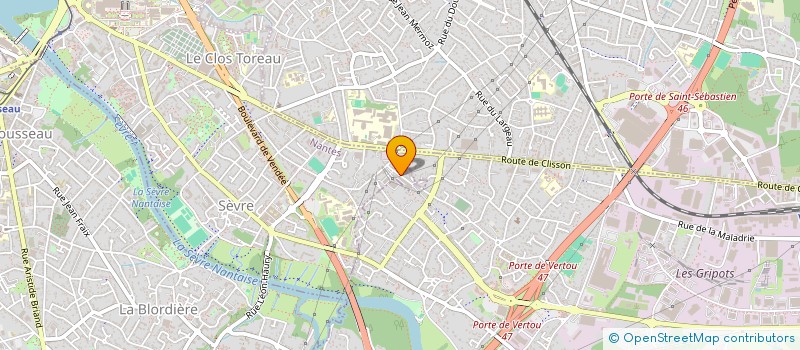 localisation de l'entreprise MADAME MARINA GROSBOIS à NANTES