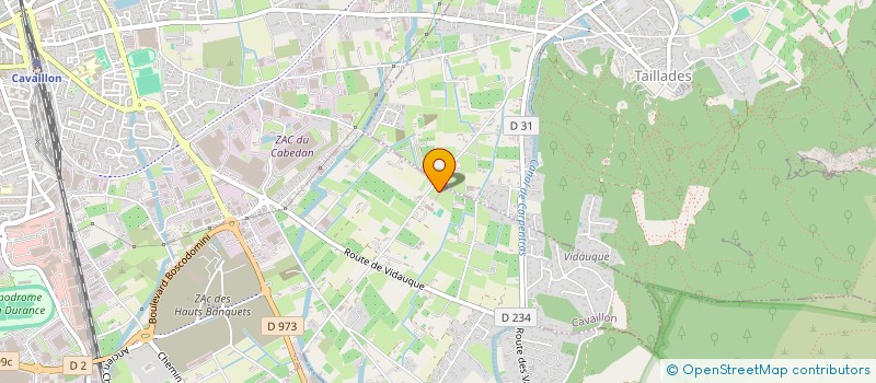 localisation de l'entreprise MADAME MARINA GUERRAZZI  CAVAILLON