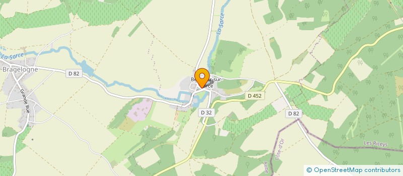 localisation de l'entreprise MADAME MARINA GYEJACQUOT  BRAGELOGNE-BEAUVOIR